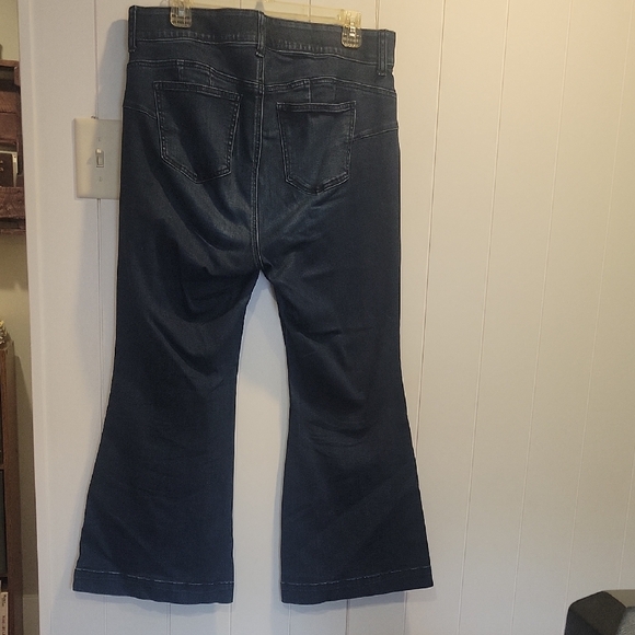 Torrid Blue Wide Leg Flare Jeans 14xs - Picture 4 of 4